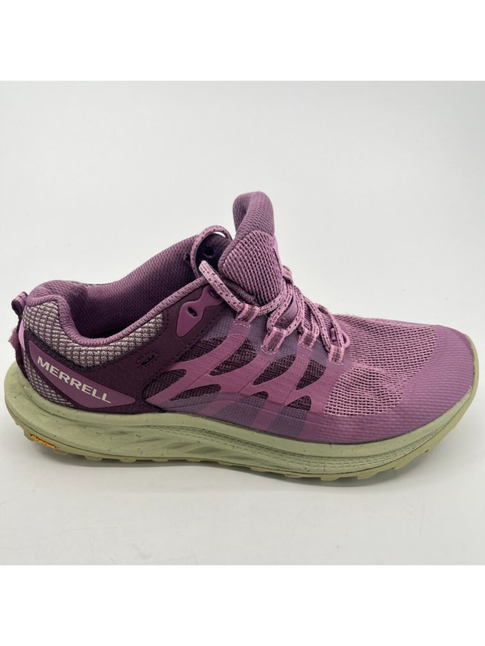Merrell Antora 3 Womens Size 9 Purple Green Athletic Running Shoes Sneakers